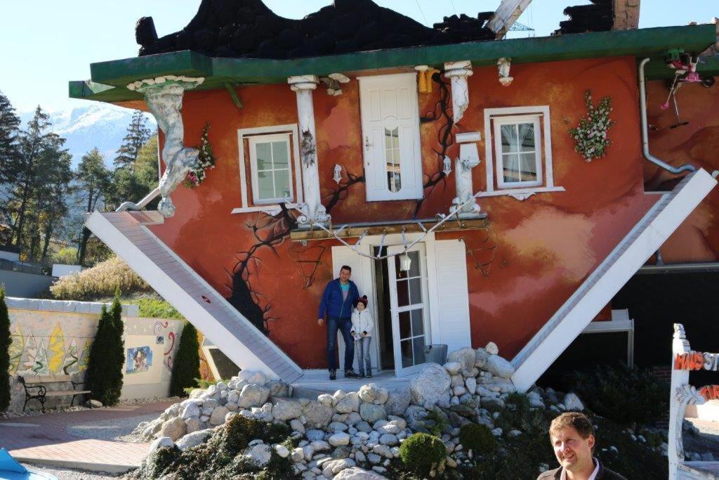 Landhaus Katharina Bis 12 Personen Mit Saunachalet Und Blick Auf Die Bergwelt Des Zillertals Hippach Exterior foto